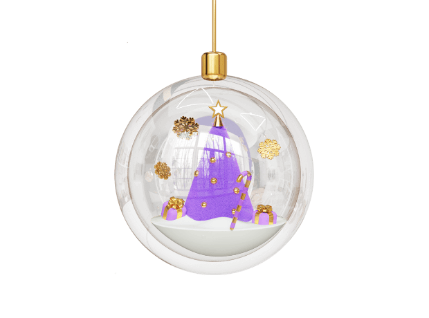 ball with snowman