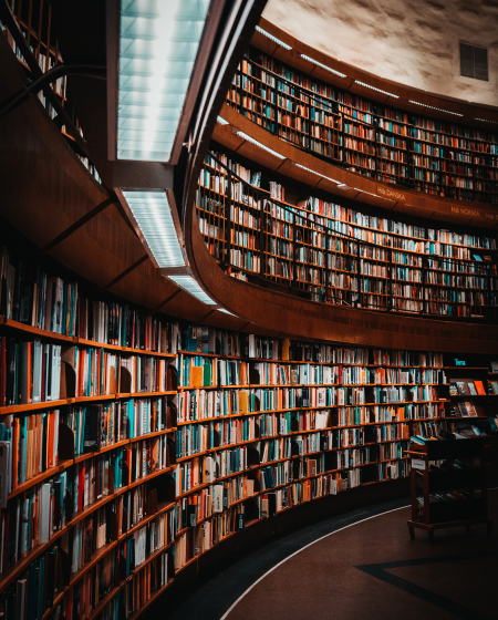 books in library